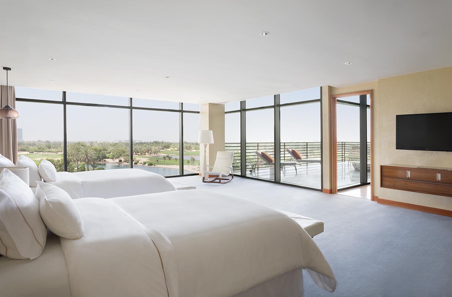 Vogo Abu Dhabi Golf Resort & Spa Formerly The Westin Abu Dhabi Golf Resort & Spa Luaran gambar A bedroom at the hotel